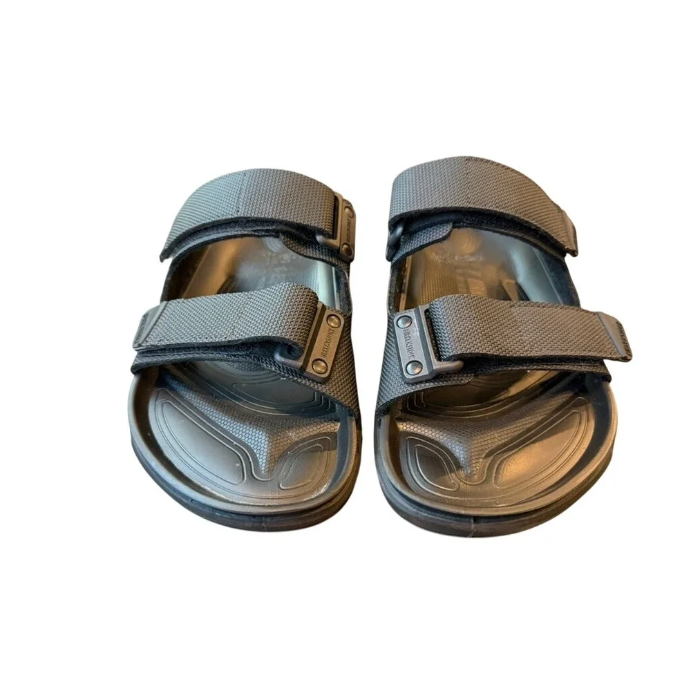 Birkenstock Atacama Sandals EU 42 US M9-9.5 W 11-11.5 Black Gray Trail  Slides